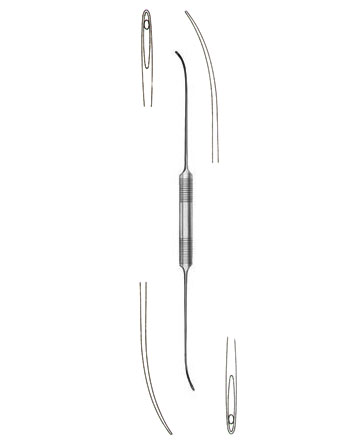 SUTURE INSTRUMENTS, LIGATURE NEEDLES