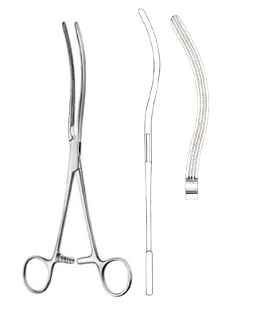 ATRAUMA INTESTINAL & STOMACH CLAMP FORCEPS